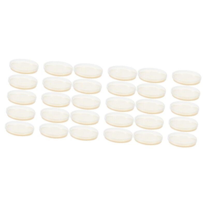 3sets Science Experiment Supplies Prepoured Agar Plates Tissue Culture Dishes Kit 10pcs*3