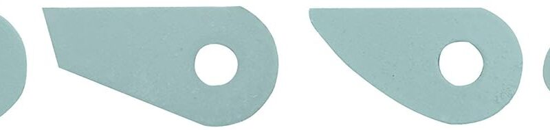 Robert Sorby RSTM-TIP4567 Turnmaster Pack of 4 High Speed Steel HSS Cutters: French Curve, Teardrop, Mushroom, Dovetail/Box