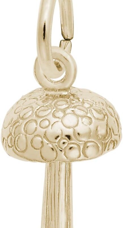 Mushroom Charm, Charms for Bracelets and Necklaces