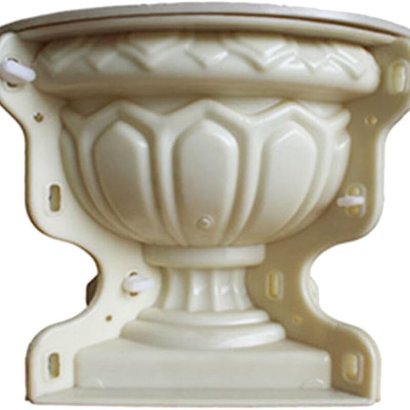 Milisten Planter Mold Large Cement Garden Planter Mold Concrete Flower Pot Molds Succulent Planter Mould Cement Clay Molds Bonsai Pot Mold for Flower Pot Making