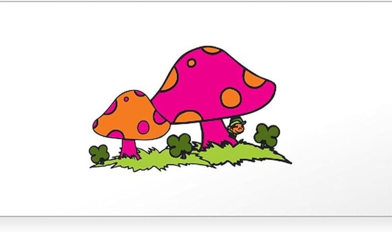 CafePress Irish Mushrooms Bumper Sticker Sticker (Bumper 50 pk)
