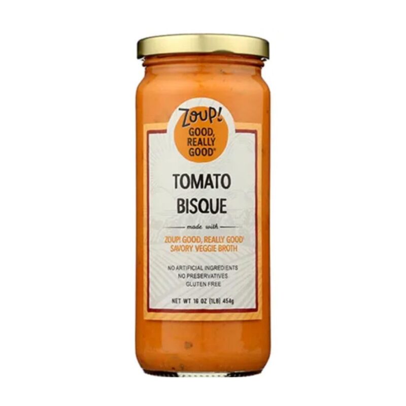 ZoupSoup - Good, Really Good Soup, 16oz (Pack of 6, Tomato Bisque)