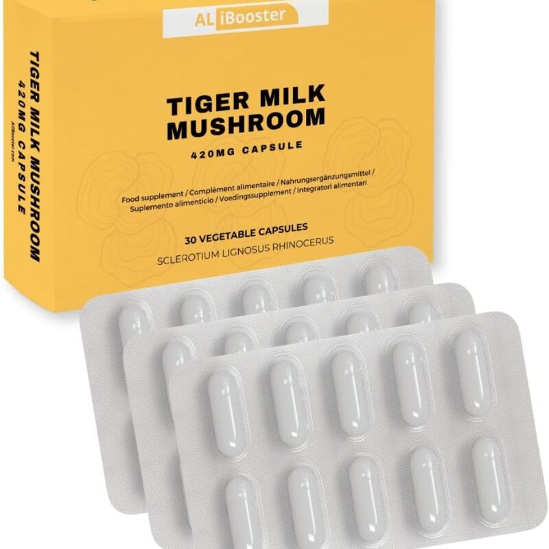 Mushroom Tiger Milk Lignosus - 30s - 100% Natural - Breathing