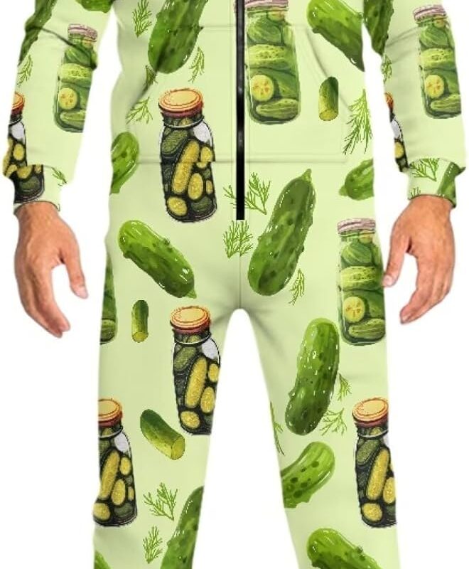 Christmas Men Women Long Sleeve Onesie Jumpsuit, Unisex Hoodie Sweatsuit Jogging Athletic Suits, Cozy Onesie Pajama