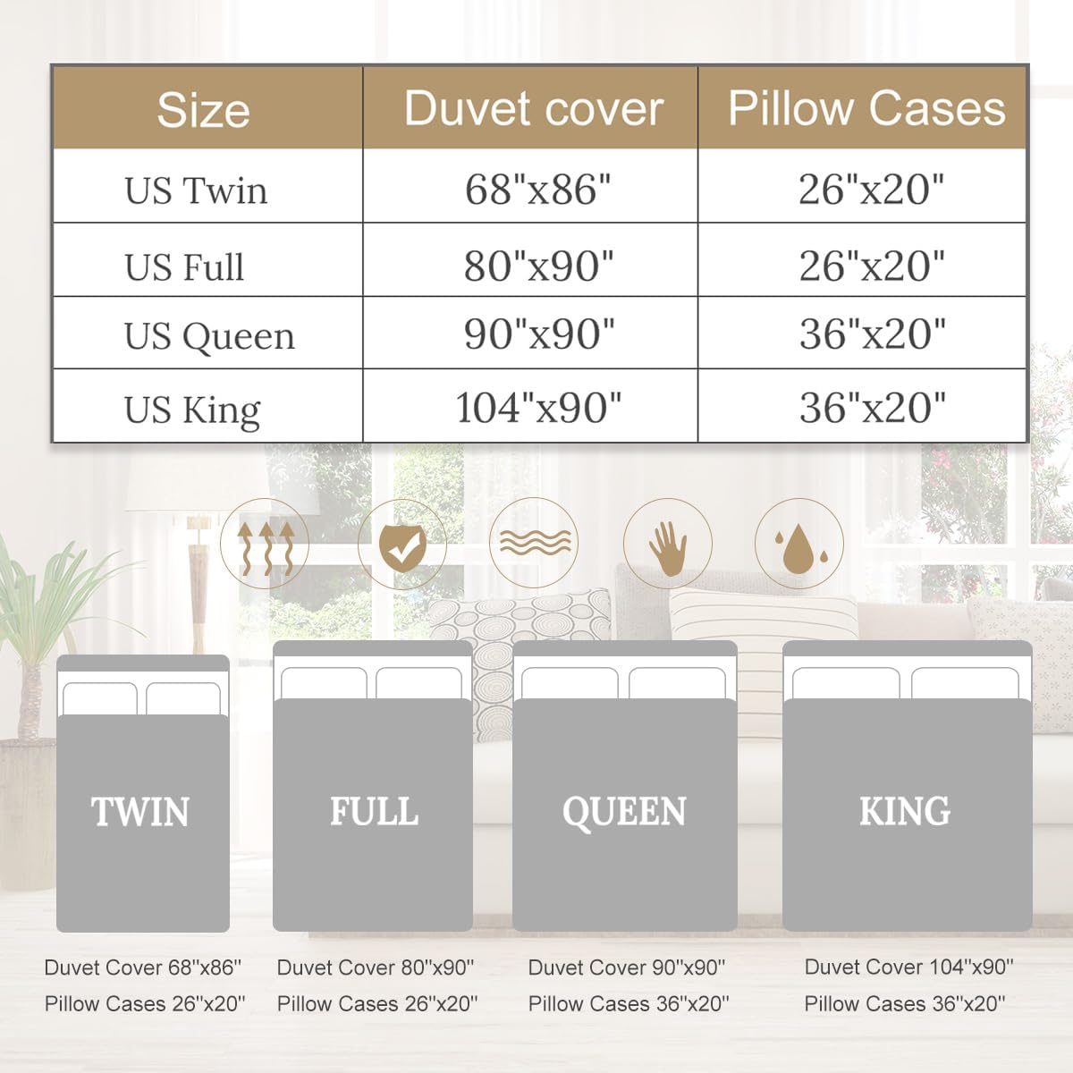 61BIieBiPsL._AC_SL1200_.jpg Sleepwish Mushroom Moon and Skull Queen Bedding Blue and Black Space Mushroom Comforter Cover for Kids Boys 3 Piece Trippy Mushroom Duvet Cover Sets (Queen) - Image 8