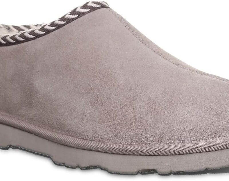 BEARPAW Men's Beau Slipper | Men's Slipper | Men's Shoe | Comfortable & Lightweight | Multiple Colors & Sizes