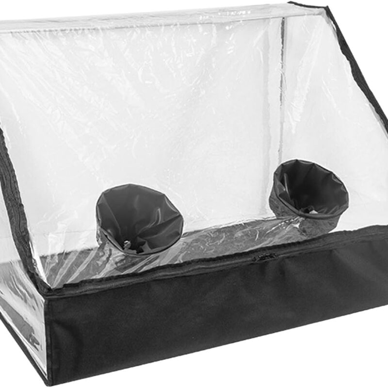 Mushroom Grow Kit, Mushroom Growing Still Air Box Indoor Propagation Stations with Transparent Window Observation Box for Efficient Cultivation