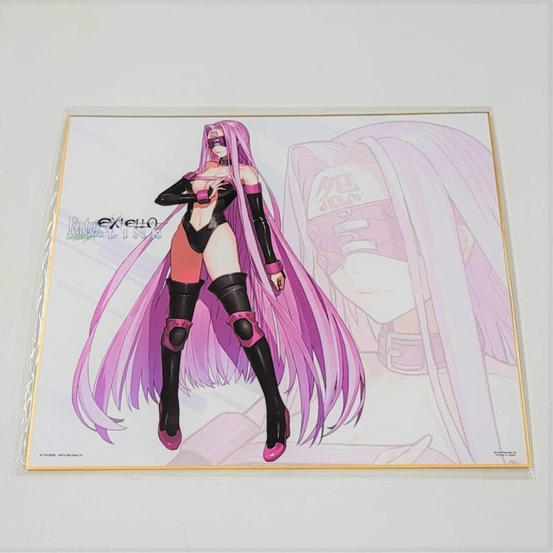 Fate EXTELLA Link Medusa Full Color Shikishi, Type Moon, Nasu Mushroom, 50 Sheets