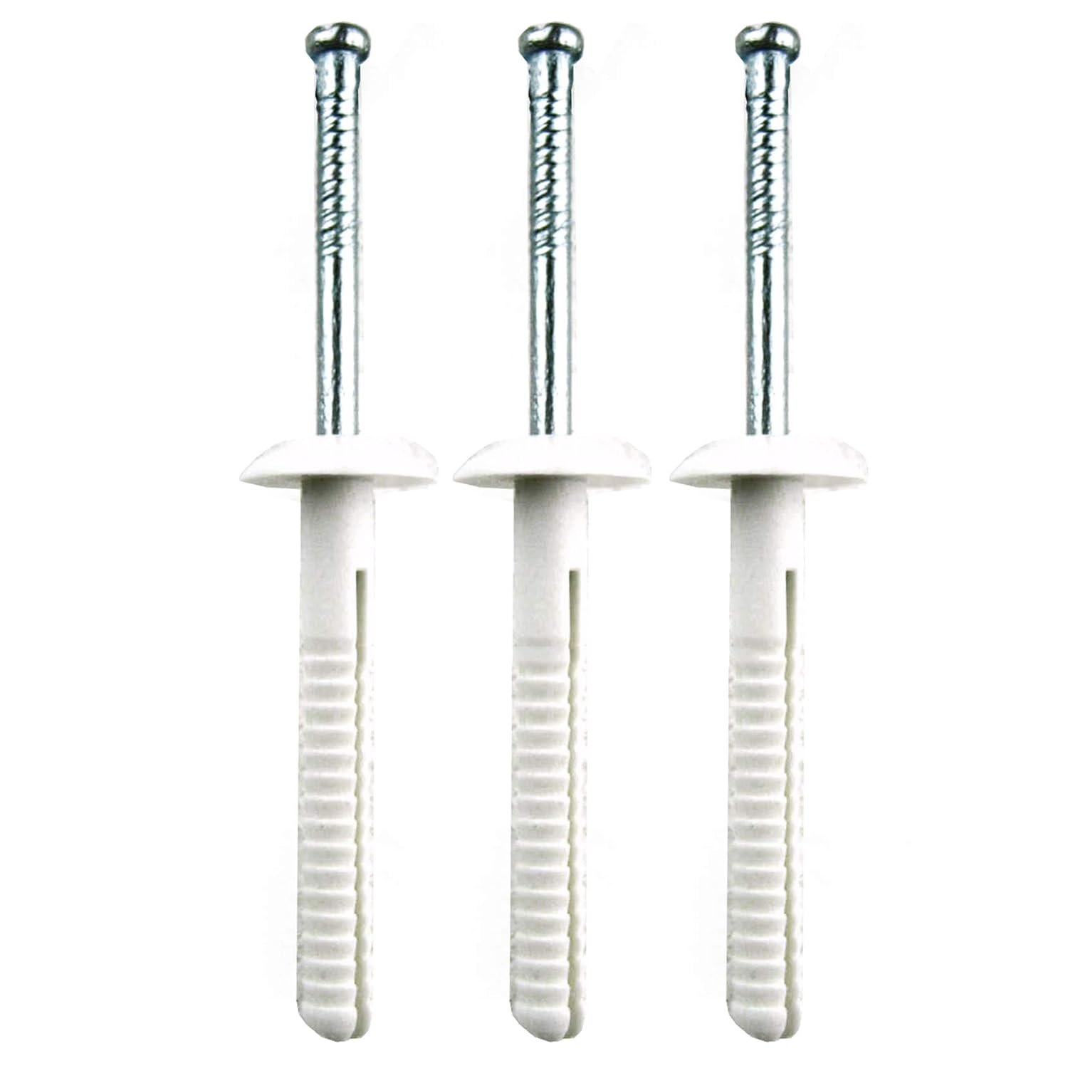 61RrLJpmqcL._SL1500_.jpg Nylon Mushroom Head Drive Pin Nail-in Anchor 3/16" x 1-1/2" (200 Pieces)