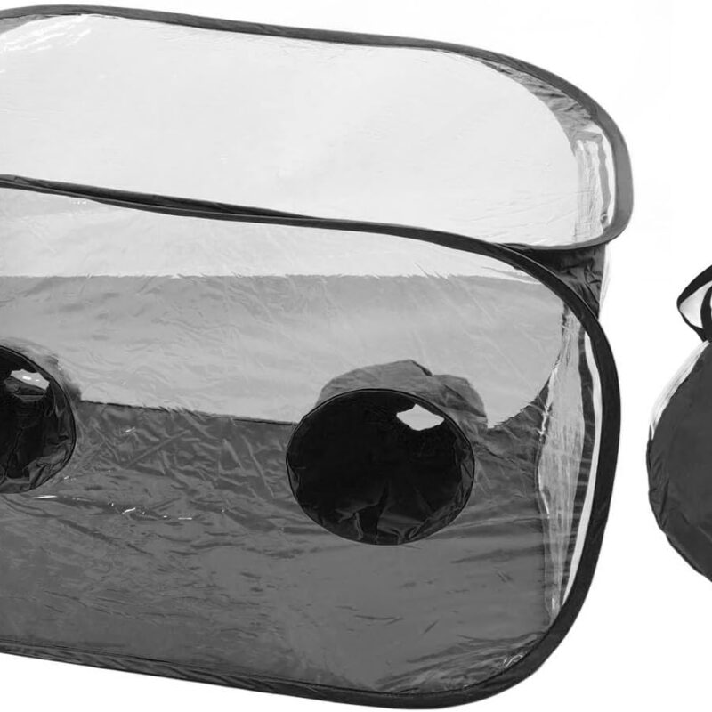 Mushroom Growing, Mushroom Growing Still Air Box Portable Foldable Pop up Mushroom Grow Tent Mushroom Growing Container for Indoor
