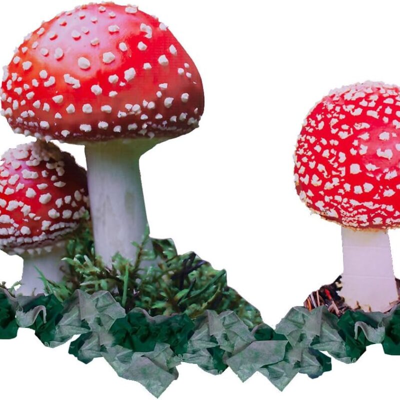 Anderson's Red and White Mushroom Standups Kit, Set of 2, Prom, Event Décor, Party Decorations, Photo Ops