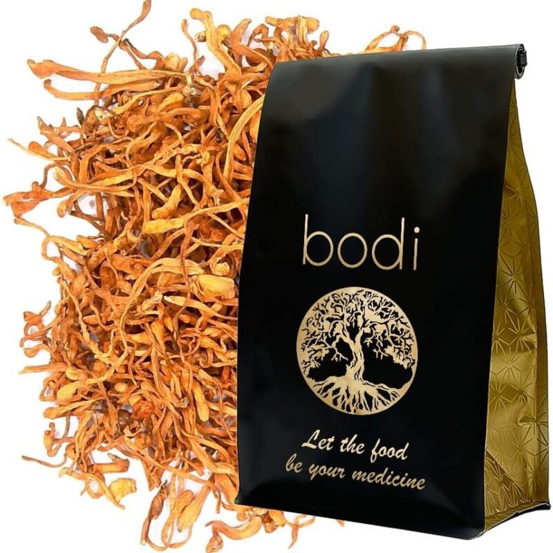 bodi : Cordyceps Mushroom Whole Dried Grade A | 4oz to 1lb | 100% Pure Natural Hand Crafted