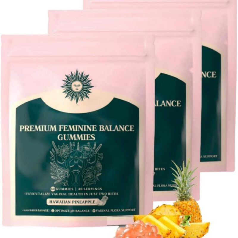 61nNRL7-dBL._AC_SL1500_.jpg Vital Source Feminine Gummies for Women's Sealed and Easy to Store-3pack w