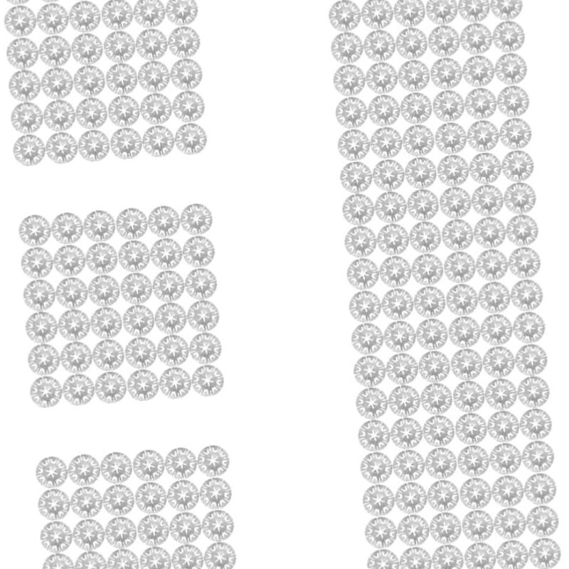 7sets Anti-heat Steel Sheet Car Cover Shield Pieces Heat Shield Clips Car Base Steel Sheets Easy Install Brackets 100pcs*7