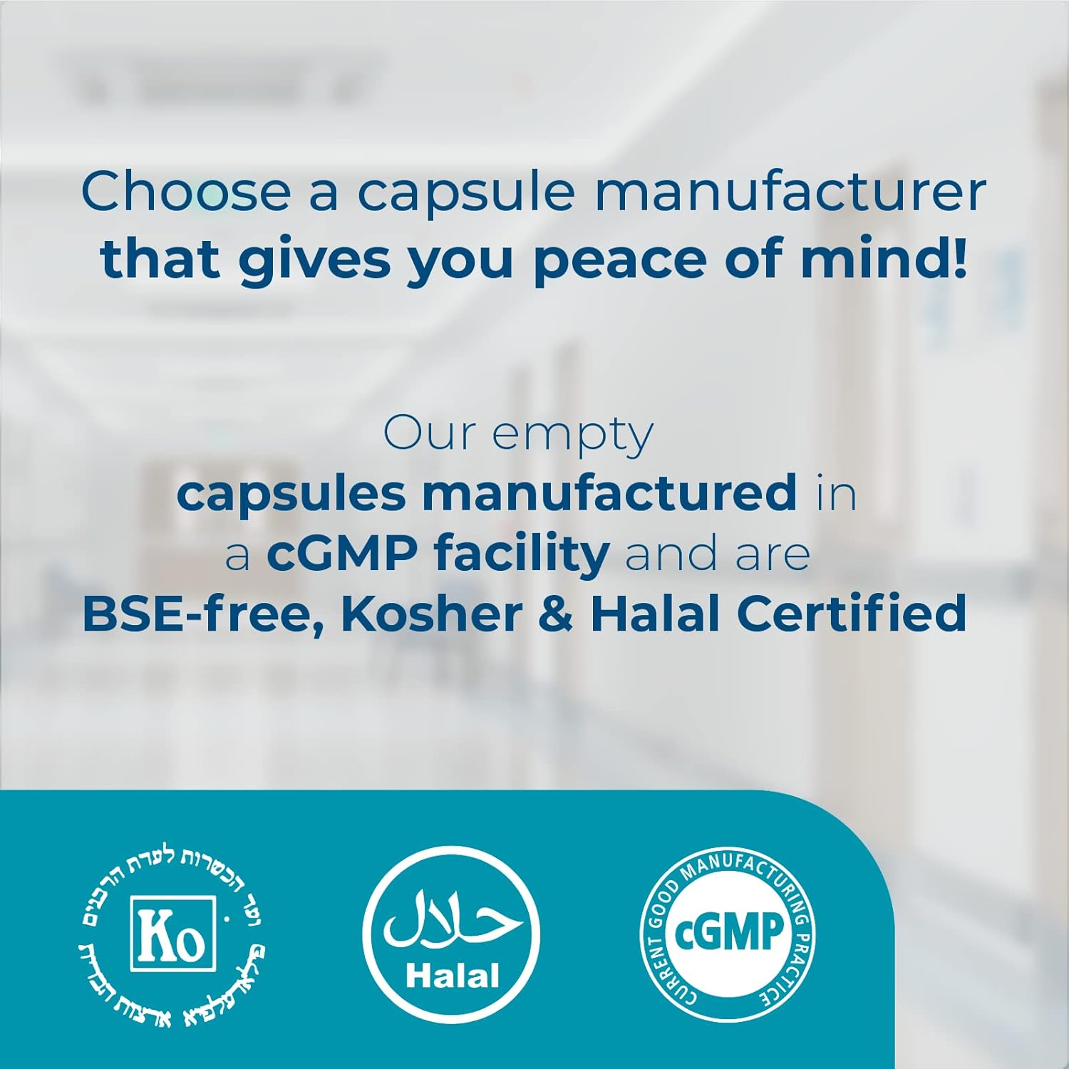 710C4DBB8L._AC_SL1500_.jpg Capsuline Size 00 - Clear Empty Gelatin Capsules - 5000 Count - Empty Gel Pill Capsules - DIY Pure Bovine Pill Capsule Filling - Empty Caps - Kosher, Gluten Free and Halal Certified Clear - Image 7