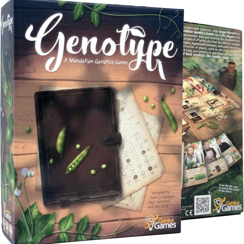 Genotype: Mensa Award Winning Genetics Board Game about Mendel's Pea Plants