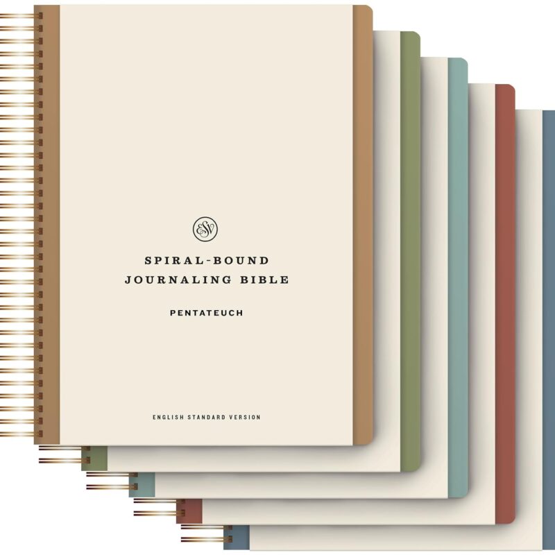 ESV Spiral-Bound Journaling Bible, Five-Volume Set (Hardcover): Holy Bible, English Standard Version