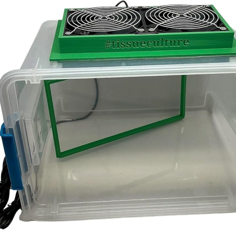 DIY Laminar Flow Hood - Tissue Culture More - Unique Design 1 of 1-3D Printed from Recycled Plastic - Green