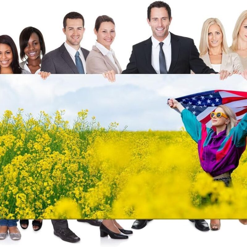 ART Custom Canvas Prints with Your Photos, Panoramic Canvas Prints Large Pictures Wall Customized Photos on Canvas Perfect for Home Christmas Wedding Decor Gifts Keepsakes 16X44inch