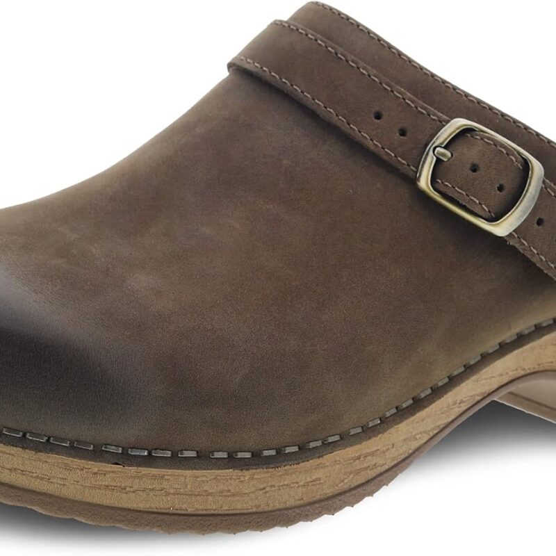 Dansko Berry Slip-On Mule Clogs for Women – Memory Foam and Arch Support for All -Day Comfort and Support – Lightweight EVA Oustole for Long-Lasting Wear