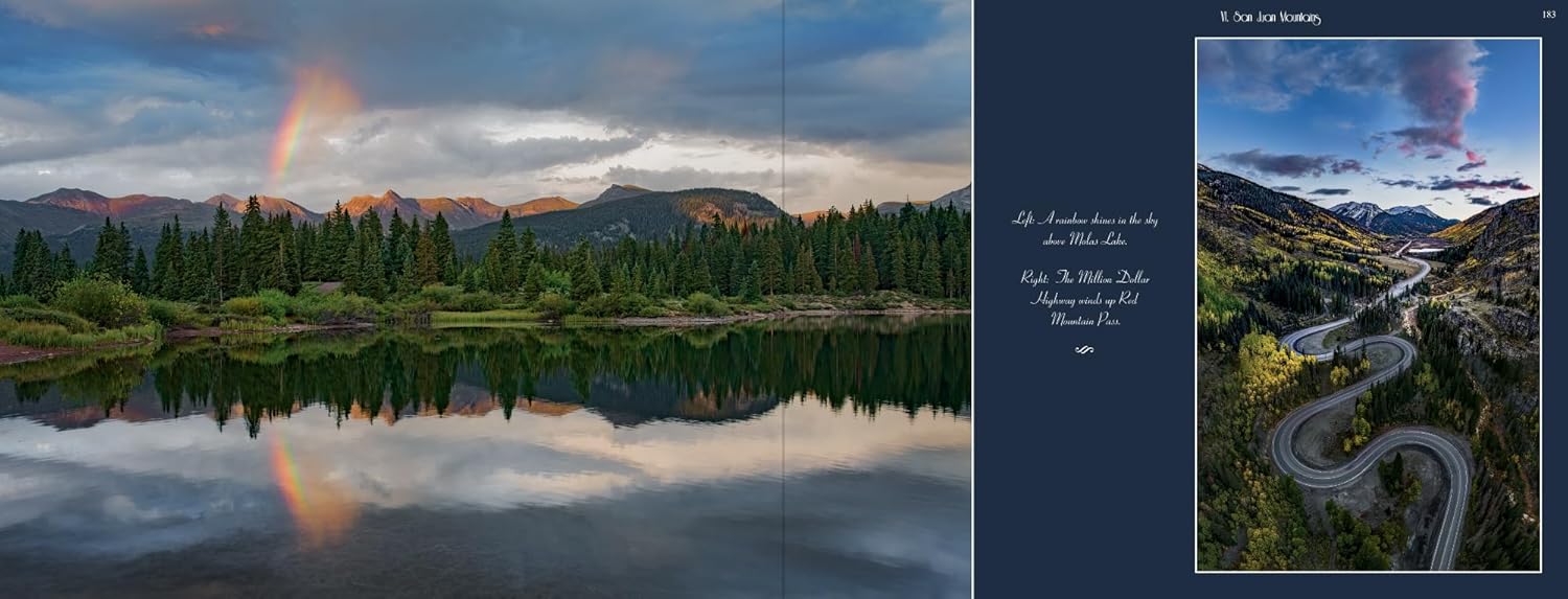 71QdcZkA15L._SL1500_.jpg Colorado (A large coffee table book featuring nature and landscape photos of wildflowers, fall colors, waterfalls, fourteeners, and more - measures 14" x 11", 256-pages, over 5 lbs.). - Image 22