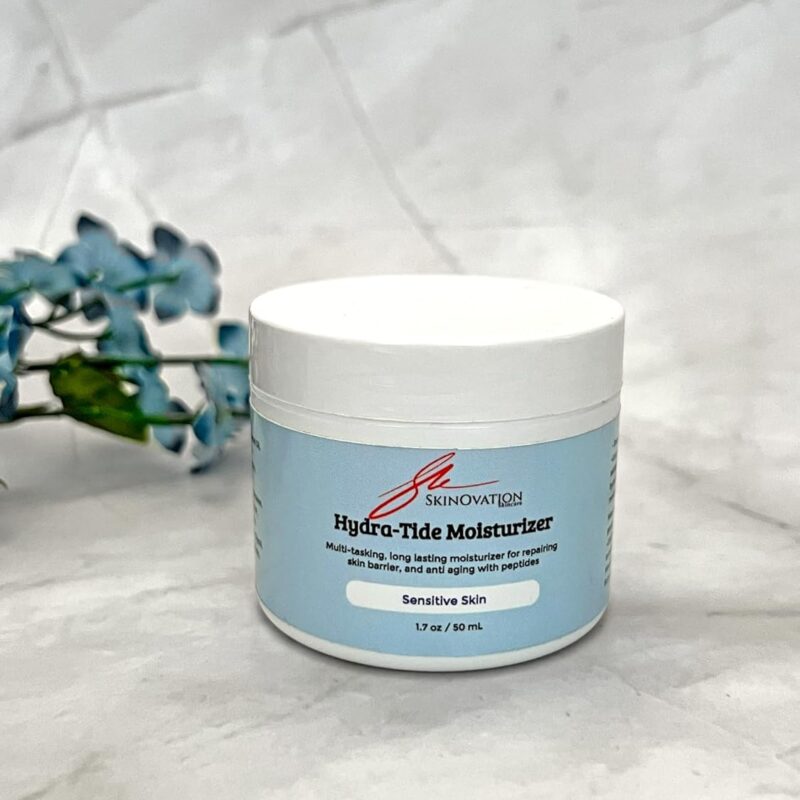 Skinovation Hydra-Tide Moisturizer, 1.7 oz – Multi-Tasking, Long-Lasting Face Cream with Peptides, Ceramides & Snow Mushroom Extract for Skin Barrier Repair and Anti-Aging