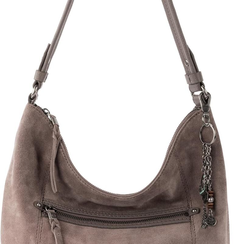 The Sak Sequoia Hobo Bag - Premium Large Leather Women's Handbag for Everyday & Travel - Durable Purse With Zipper Pocket
