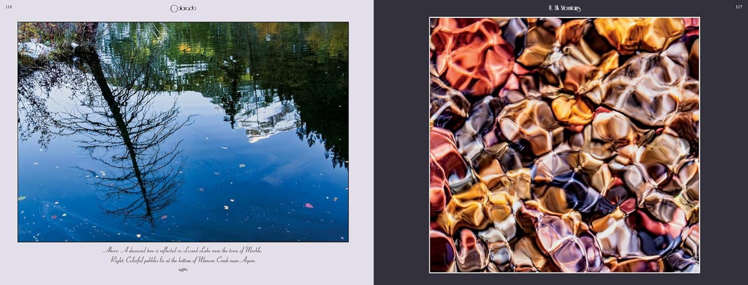 71pEhma-x0L._SL1500_.jpg Colorado (A large coffee table book featuring nature and landscape photos of wildflowers, fall colors, waterfalls, fourteeners, and more - measures 14" x 11", 256-pages, over 5 lbs.). - Image 14