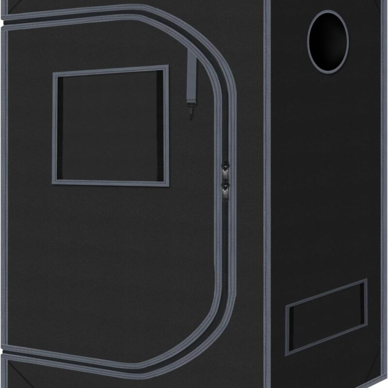 Grow Tent 36"x60"x78" Growing Tents for Indoor Plant 600D Mylar Hydroponic High Reflective Grow Room for Plant Fruit Flower Veg Growing