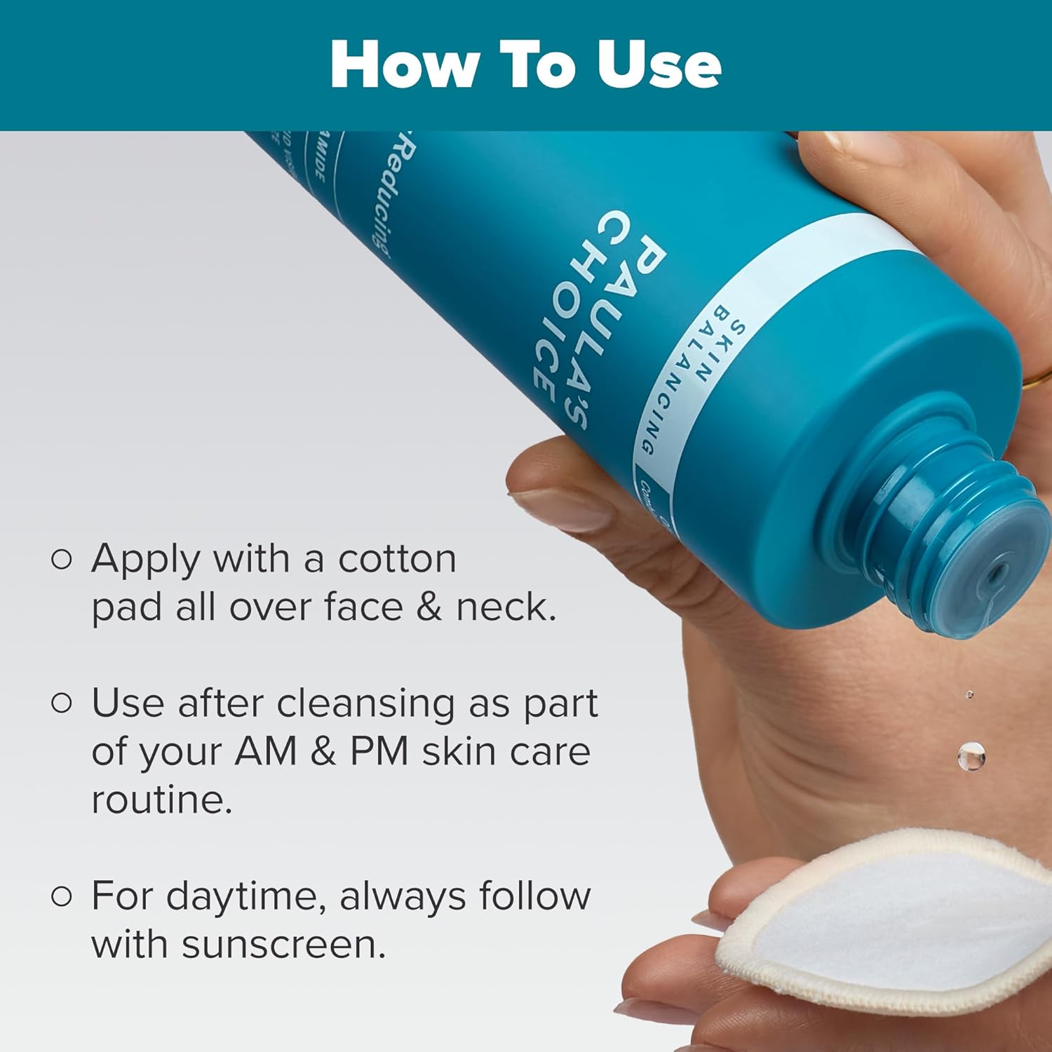 71sblw4TS7L._SL1500_.jpg Paula's Choice SKIN BALANCING Pore-Reducing Face Toner for Combination and Oily Skin, Minimizes Large Pores, Controls Oil & Shine, Hydrates & Replenishes, Suitable for Acne-Prone Skin - Image 5