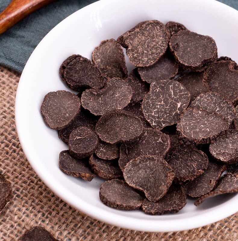 Dried Black Truffles Sliced 1oz, Premium Grade (4)