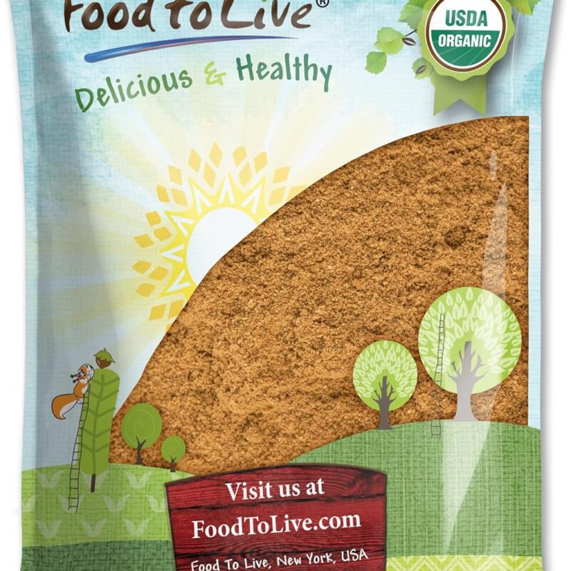 Food to Live Organic Cordyceps Mushroom Powder, 16 Pounds - Boost Energy, Immunity and Endurance, 100% Pure, Vegan, Non-GMO, Natural Superfood, Kosher, Bulk