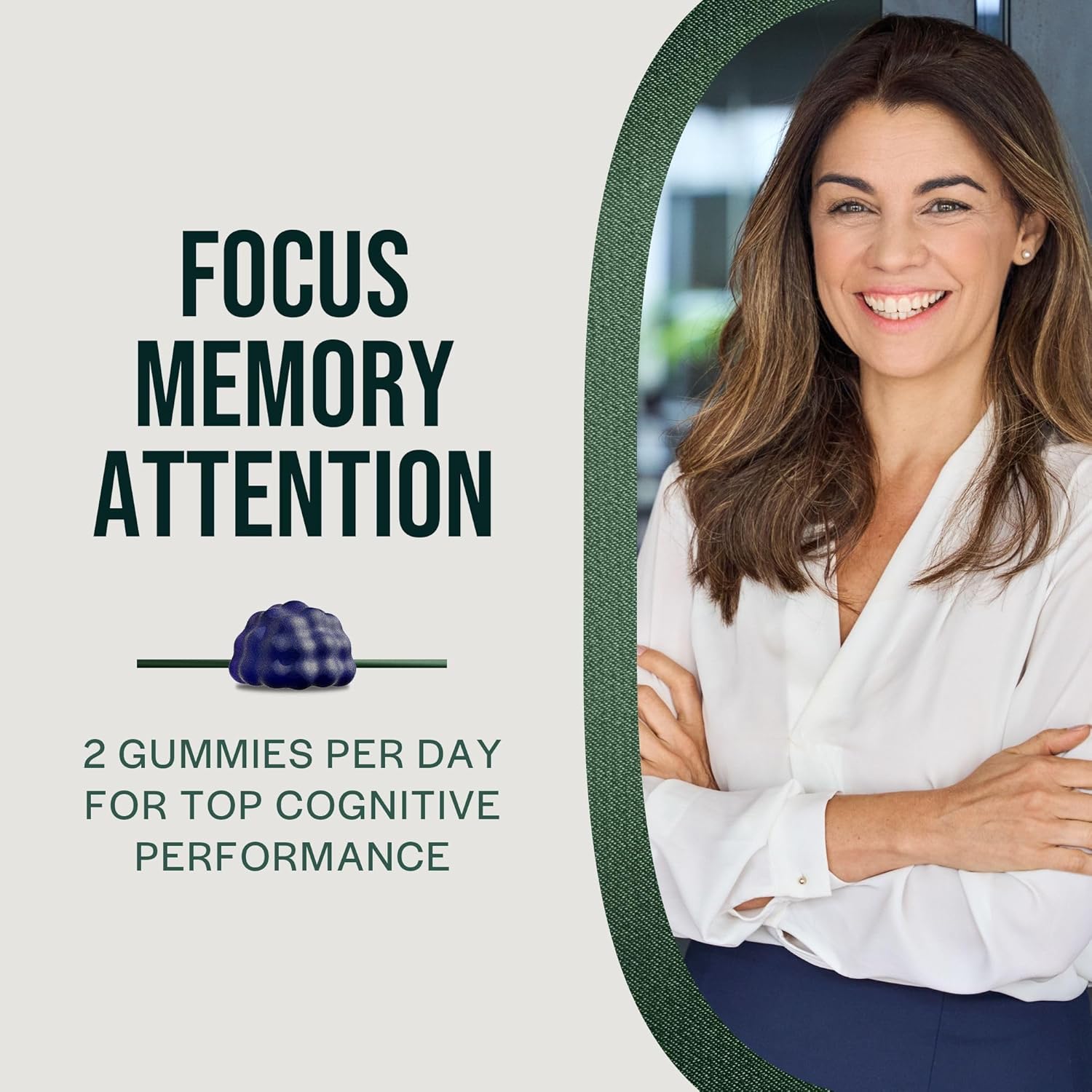 81BDcDEFDbL._AC_SL1500_.jpg Orlo Focus & Memory Gummies – Nootropic Supplement for Adults with Lion’s Mane, L-Theanine, Phosphatidylserine, Spirulina, Vitamin B6 & B12 Methylcobalamin (60 Gummies) - Image 5