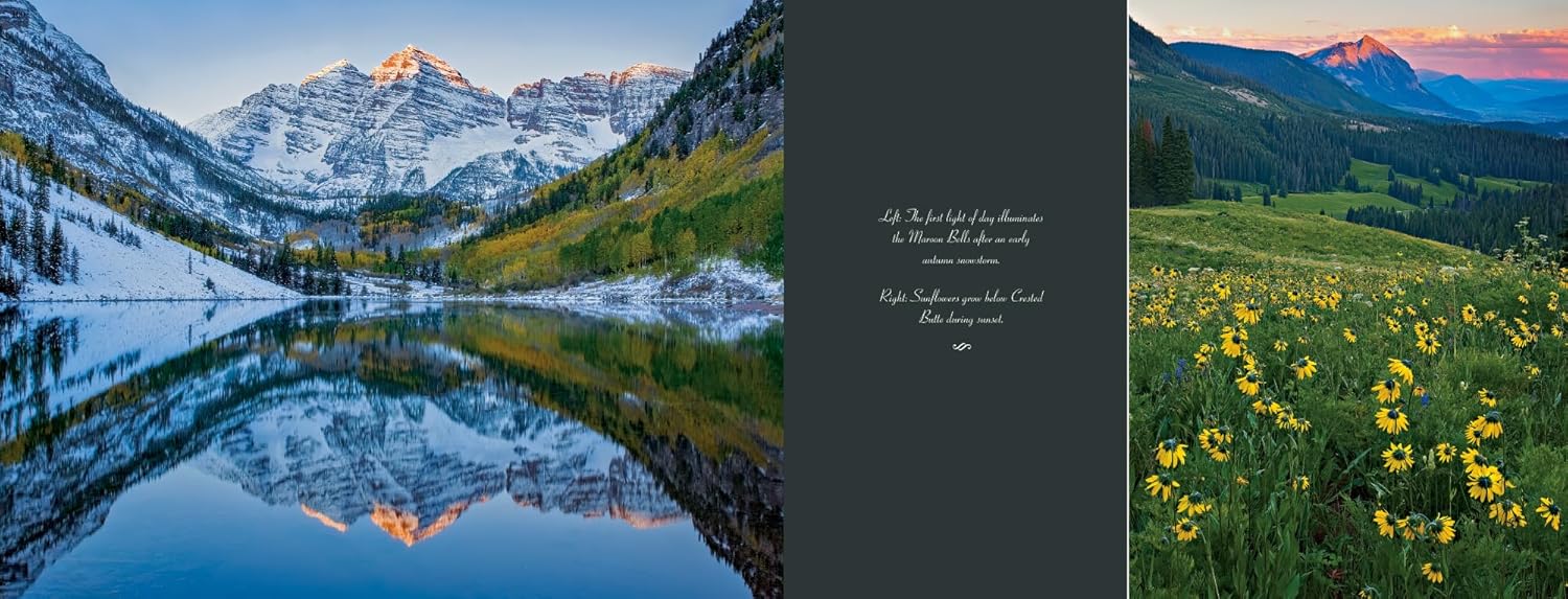 81BXMs4tn-L._SL1500_.jpg Colorado (A large coffee table book featuring nature and landscape photos of wildflowers, fall colors, waterfalls, fourteeners, and more - measures 14" x 11", 256-pages, over 5 lbs.). - Image 13