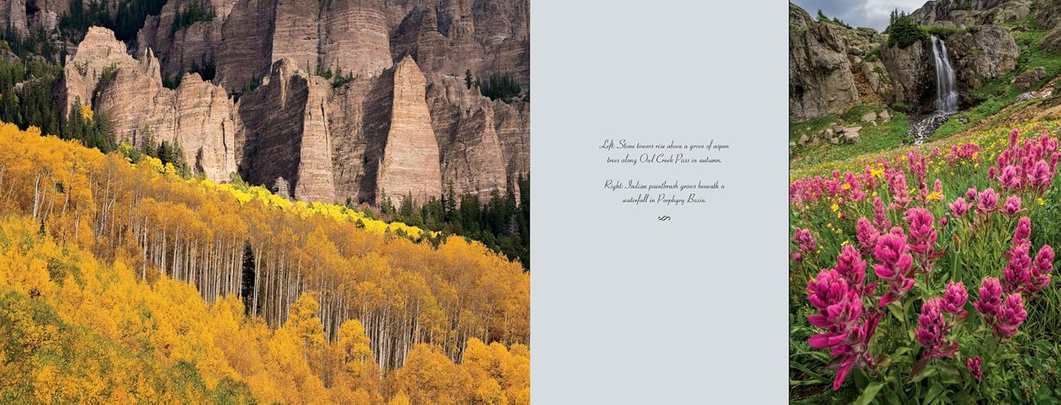 81UOdxw-eQL._SL1500_.jpg Colorado (A large coffee table book featuring nature and landscape photos of wildflowers, fall colors, waterfalls, fourteeners, and more - measures 14" x 11", 256-pages, over 5 lbs.). - Image 20