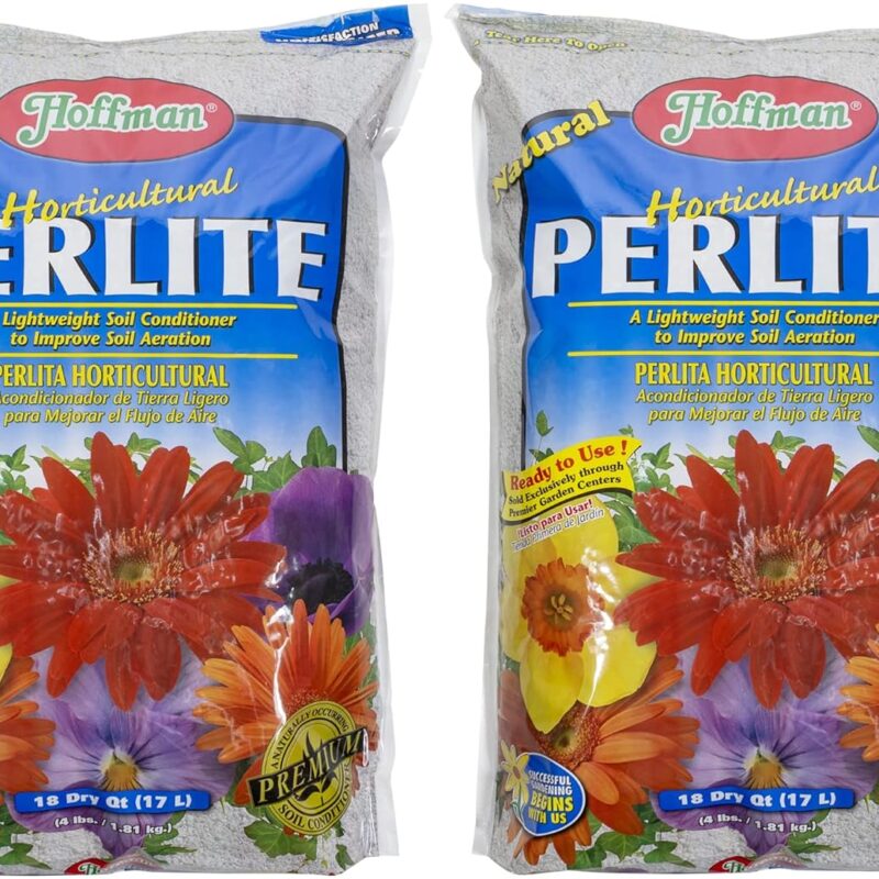 Hoffman 16504 Horticultural Perlite, 18 Quarts, 2 Pack