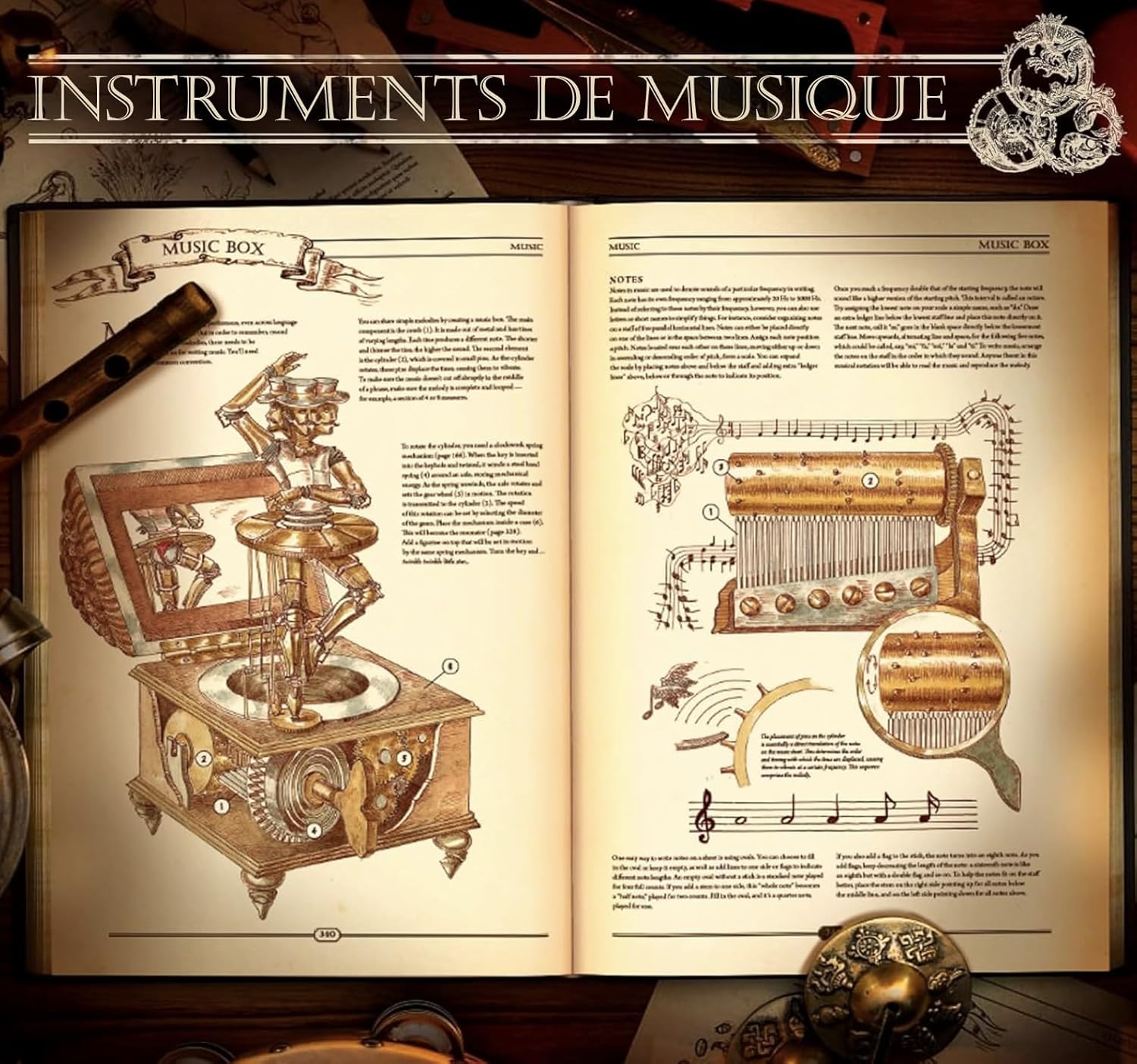 81chRRk2K9L._SL1500_.jpg The Book. The Ultimate Guide to Rebuilding a Civilization - Inspirational Science Books for Adults - Unique Artifact - Knowledge Encyclopedia with Over 400 Pages of Detailed & Catchy Illustrations - Image 5