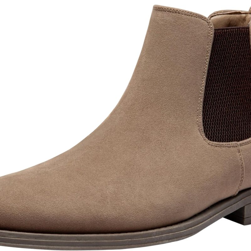 Jousen Men's Chelsea Boots Suede Casual