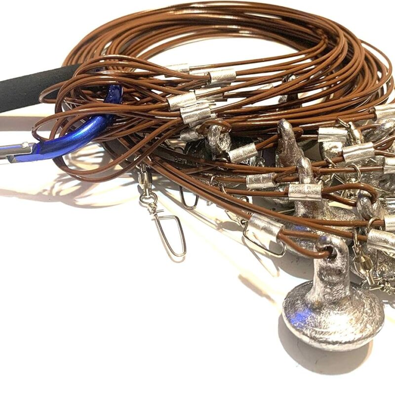 60" 8oz Mushroom Weight Texas Rigs