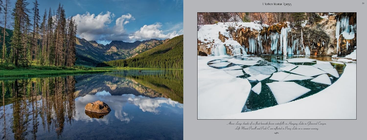 81z7Htglh4L._SL1500_.jpg Colorado (A large coffee table book featuring nature and landscape photos of wildflowers, fall colors, waterfalls, fourteeners, and more - measures 14" x 11", 256-pages, over 5 lbs.). - Image 10