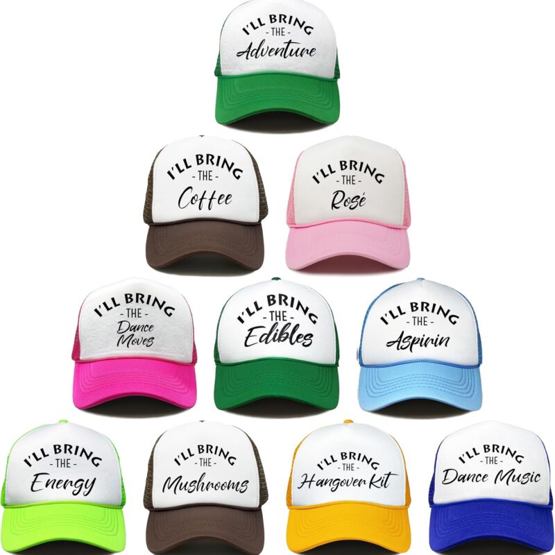 Funky Junque Bride-to-Be Bachelorette Party Foam Trucker Snapback Hat