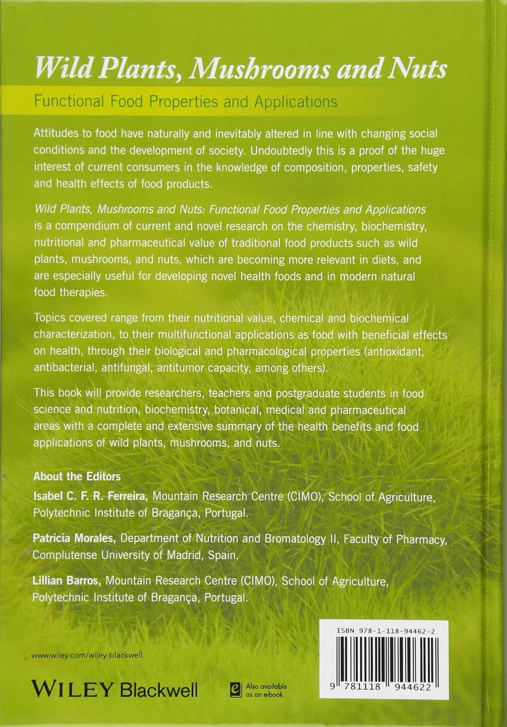 91DQpnyfjWL._SL1500_.jpg Wild Plants, Mushrooms and Nuts: Functional Food Properties and Applications - Image 2