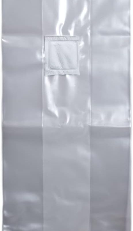 3B OxoD Mushroom Grow Bag Medium Polypropylene 8” x 5” x 19” 5 Micron Filter Biodegradable (100)