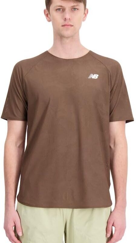 New Balance Men's Q Speed Jacquard Short Sleeve 23 Tee