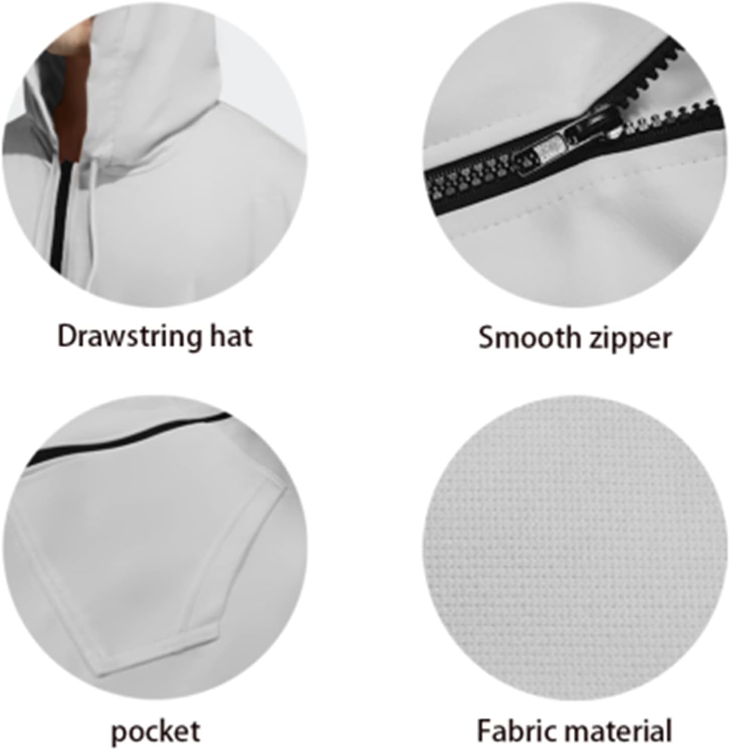 510B7XUyEAL._AC_SL1500_.jpg AFPANQZ Unisex Jumpsuit Fitted Hoodies Jumpsuit Home Pajamas with Hooded Front Pocket Onesie Tracksuit S-4XL - Image 7