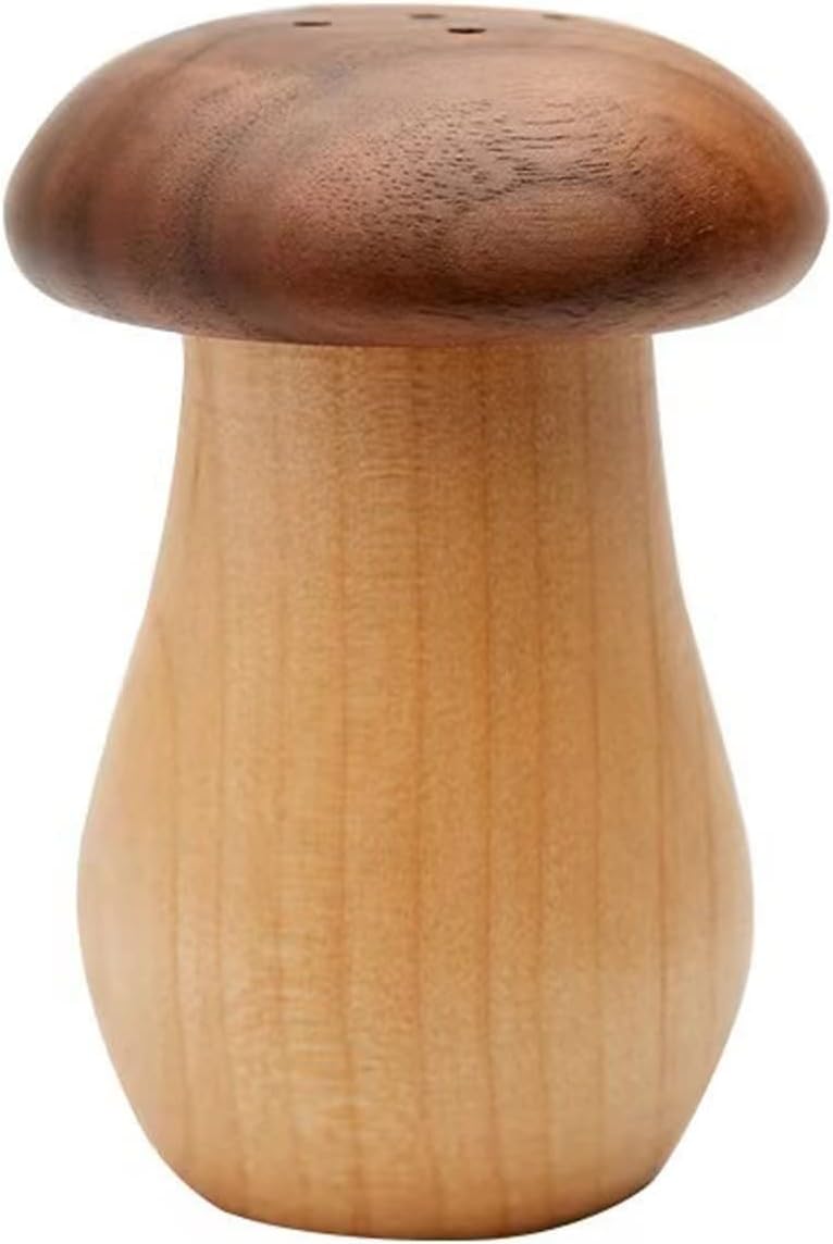 517sg4BqUL._AC_SL1500_.jpg Toothpick Dispenser Wooden Toothpick Holder Dispenser Cute Mushroom Tooth Pick Container for Home Kitchen Restaurant Use (with Toothpicks)