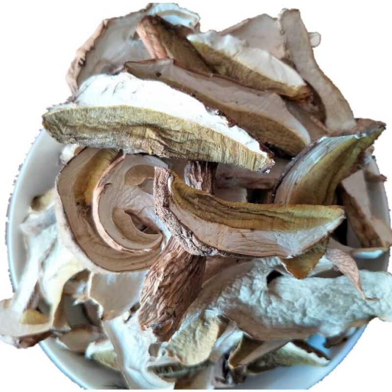 Boletus,cep,Boletus Luridus,Boletus Reticulatus,Boletus Taianus,Boletus Sylvestris,natural Boletus,Boletus Venturii,niuganjun,Natural Dried Mushroom White Boletus Porcini Slices Suillus (250grams)