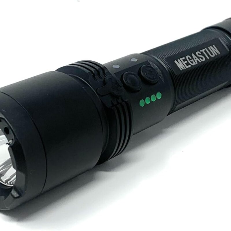 MEGASTUN Super Lightning Stun Gun with LED Light
