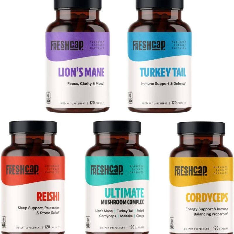 FreshCap, Ultimate Mushrooms Starter Kit (Capsules)