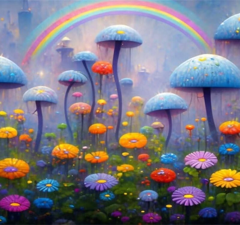 Diamond Art Kits for Adults, 5D DIY Glowing Mushroom Diamond Painting Kits, Cross Stitch Diamond Painting for Beginners, Diamond Painting Accessories, Embroidery Kit for Christmas Decor(70x140cm)-H16